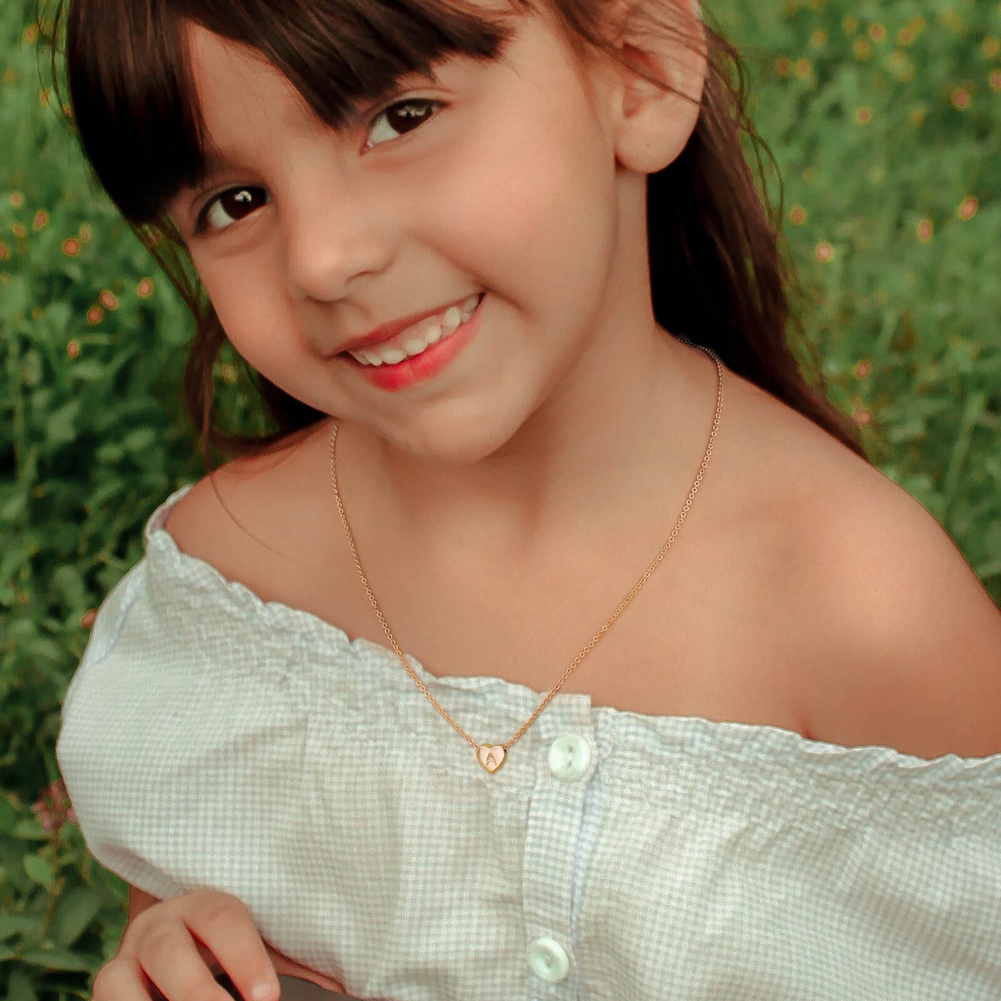 Letter Alphabet Necklace